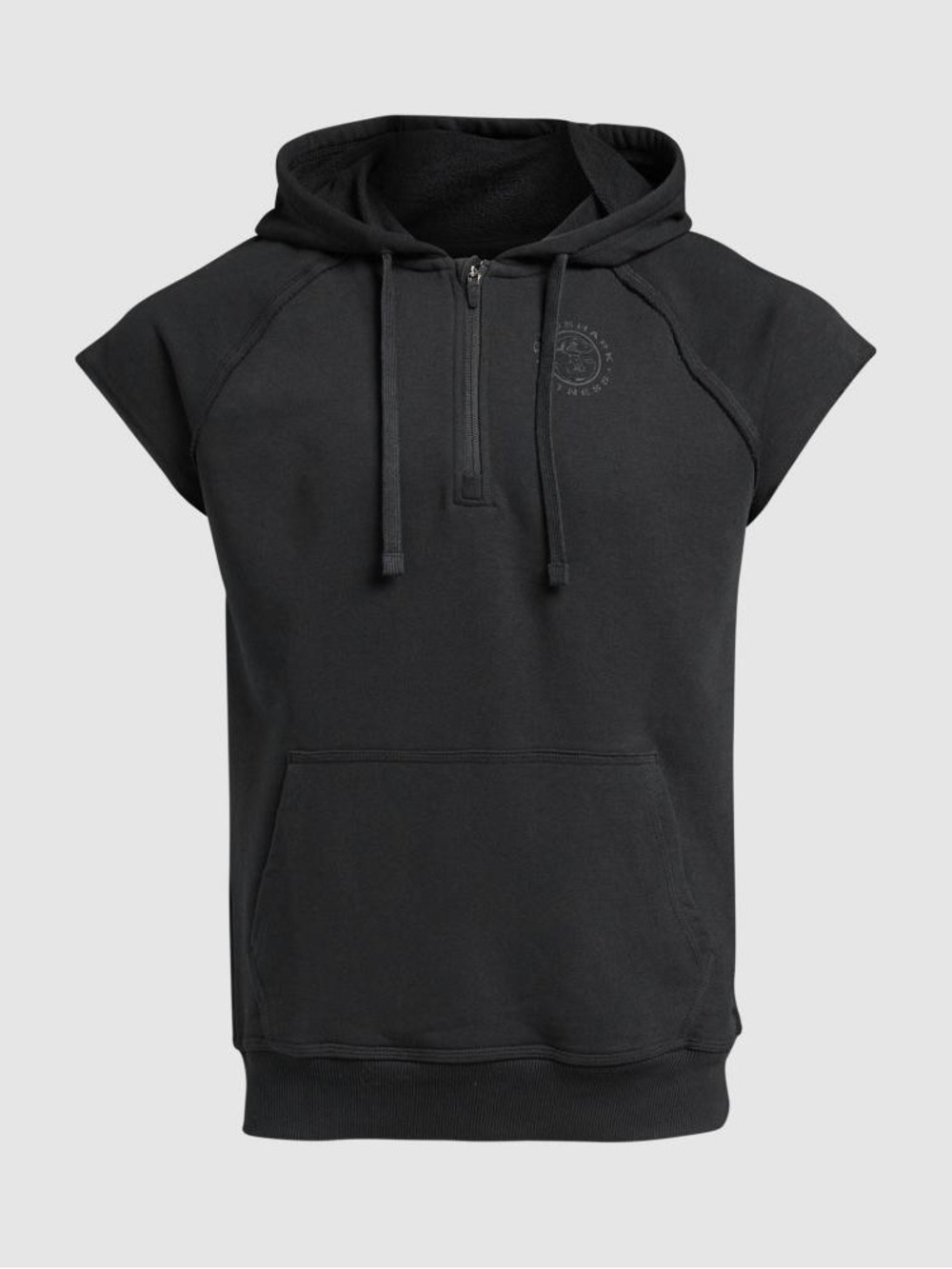 Gymshark Legacy 1/4 Zip Cap Sleeve Hoodie XS